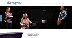Desktop Screenshot of inproximitytheatre.org
